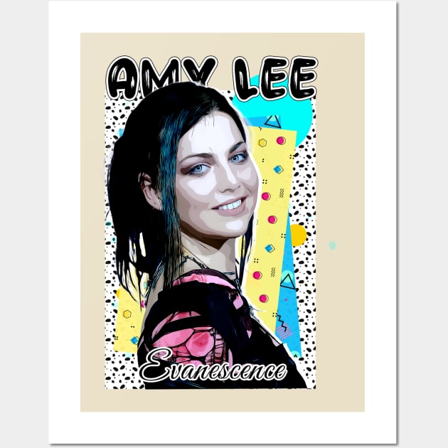 Retro Style Amy LEE Wall Art by ArtGaul